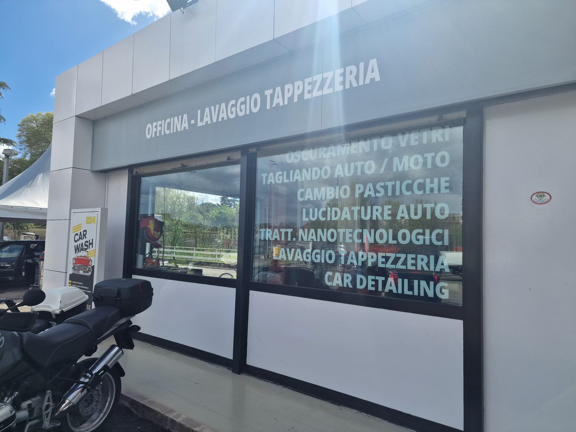 Vetrofanie Intagliate Autofficina